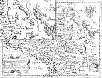 Reprint Mapa I - Martin Helwig 1571 (1561)