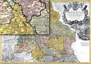 Reprint Mapa XIX - Johann Wolfgang Wieland 1736