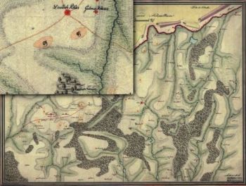 Reprint Mapa XXXI - Plan von der Gegend um Tarnowitz 1813
