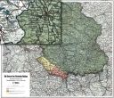 Reprint Mapa XLVII - Die Grenzen des Deutschen 1919